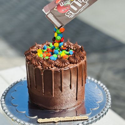 Candy Cake (anti Gravity Cake) 6 Inch 3 Layers