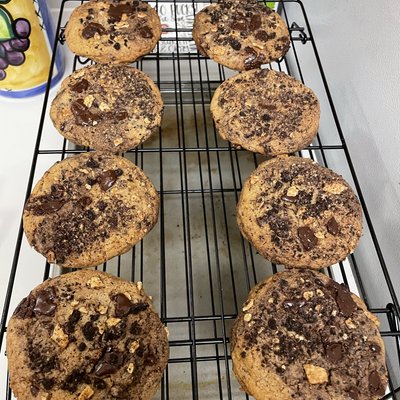 Marbled “Earth” Cookies