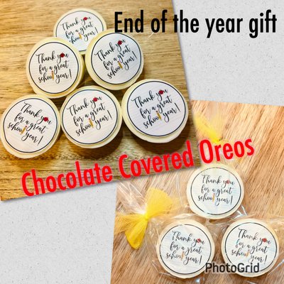 Chocolate Covered Oreos Custom Edible Prints 
