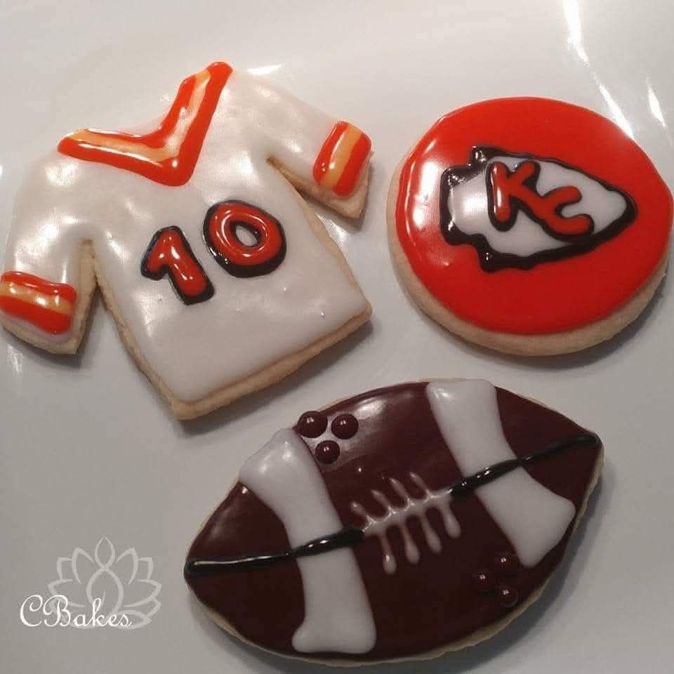 Sports Themed Sugar Cookies