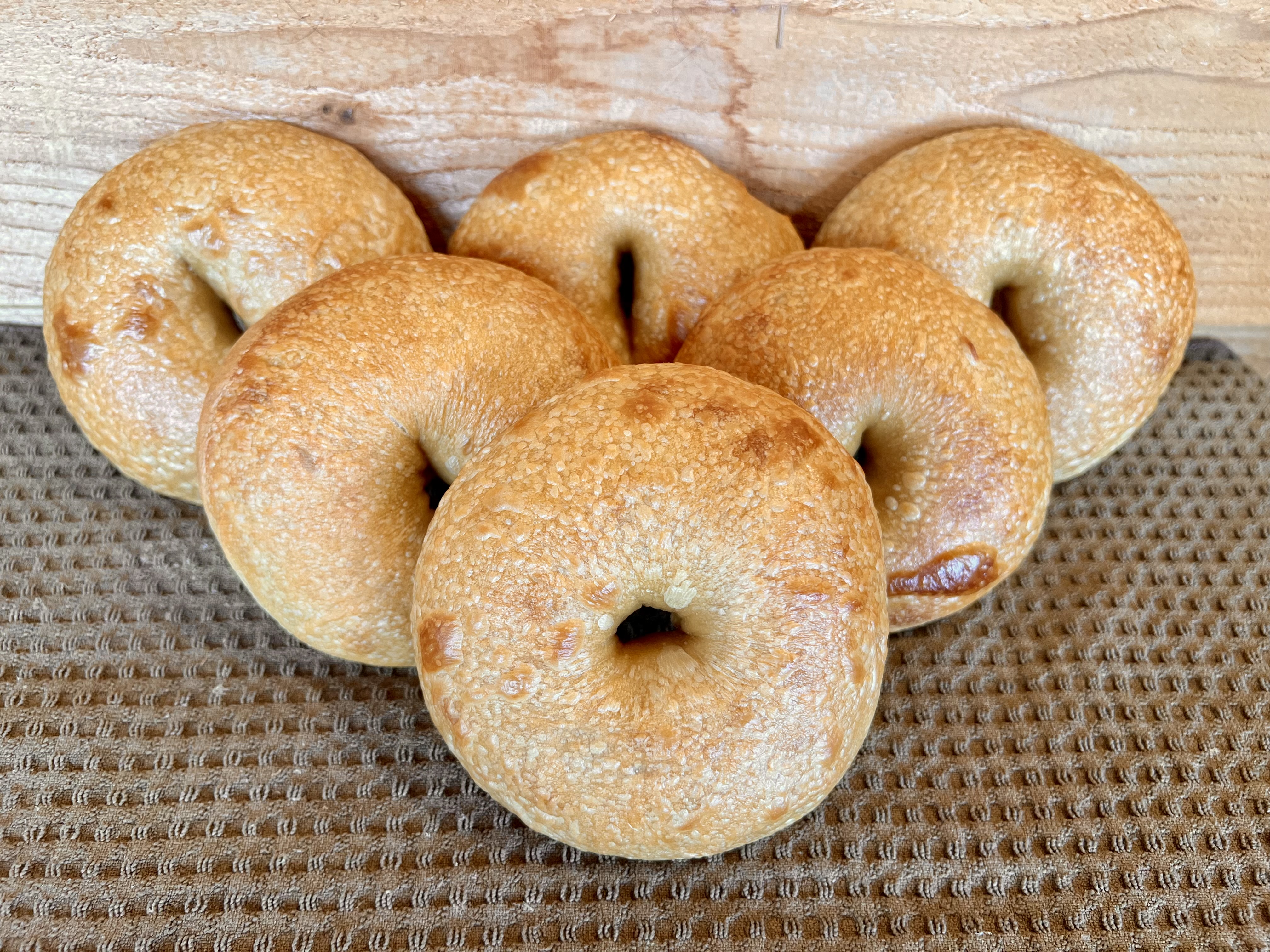 Plain Sourdough Bagel (six pack)