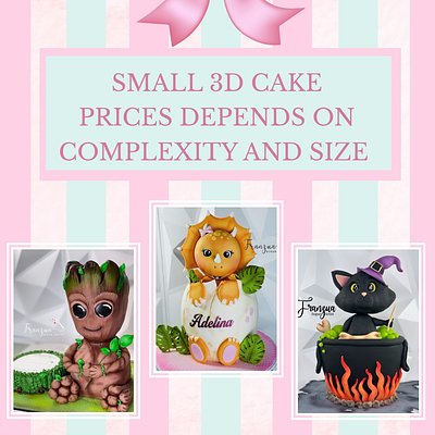 SMALL 3D CAKES