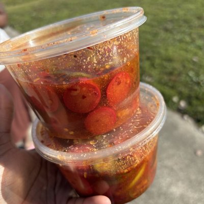 regular spicy bowl + chips 