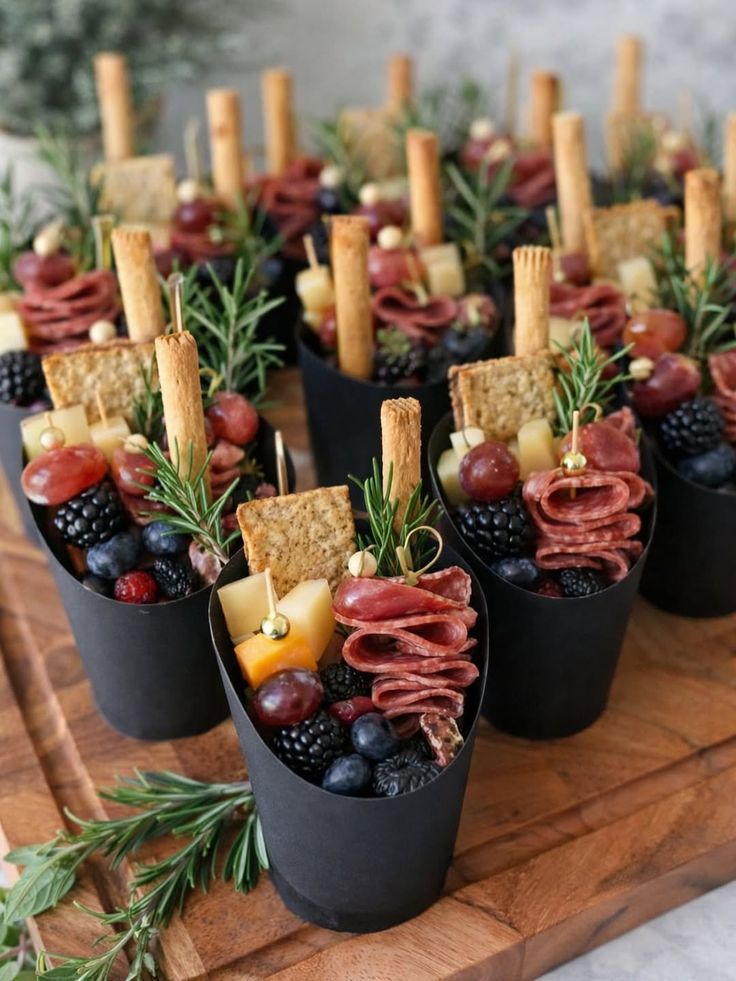24 Charcuteria Cups 