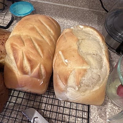 White Mini Bread Loaf