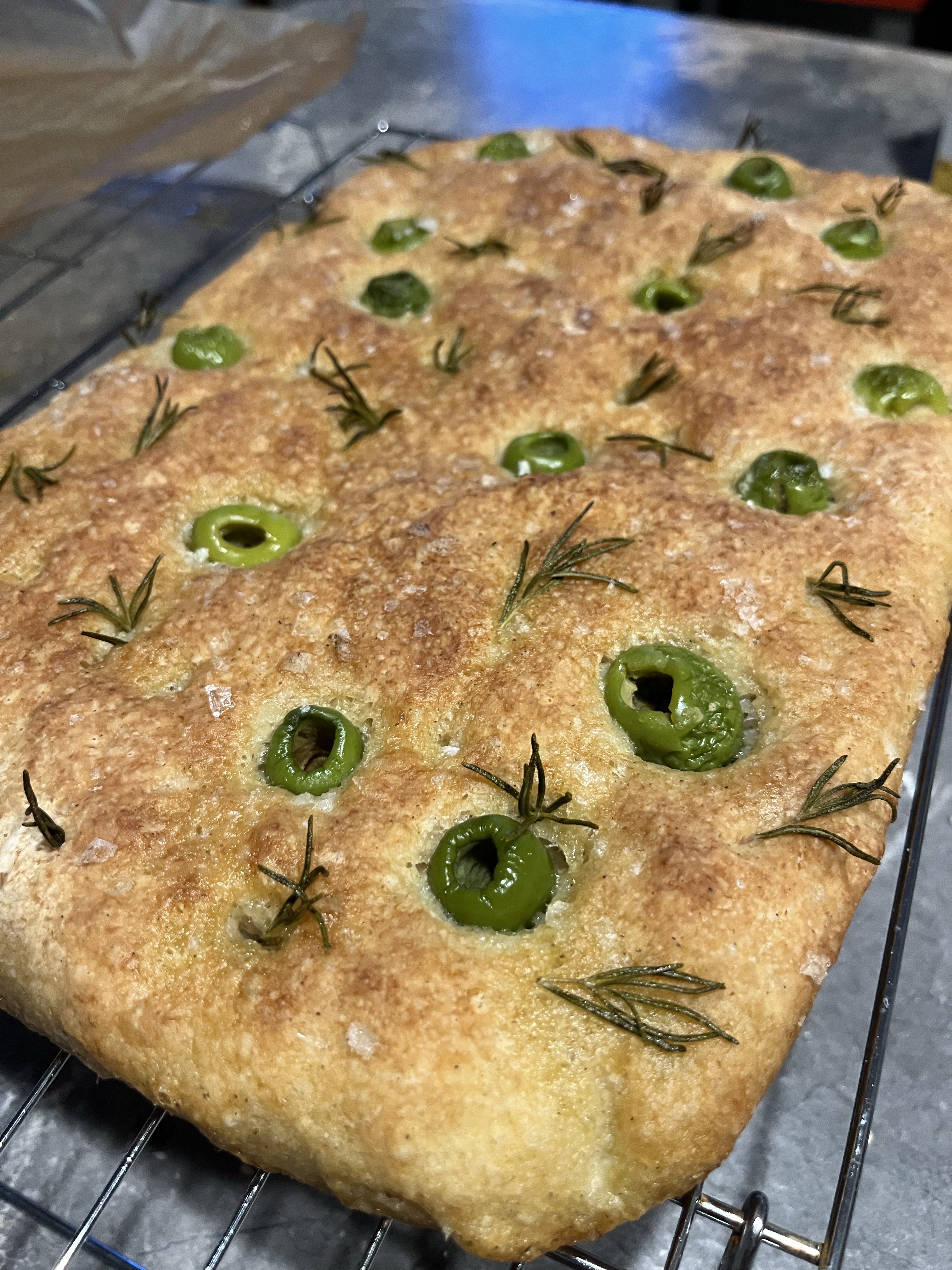Gluten Free Rosemary Focaccia 
