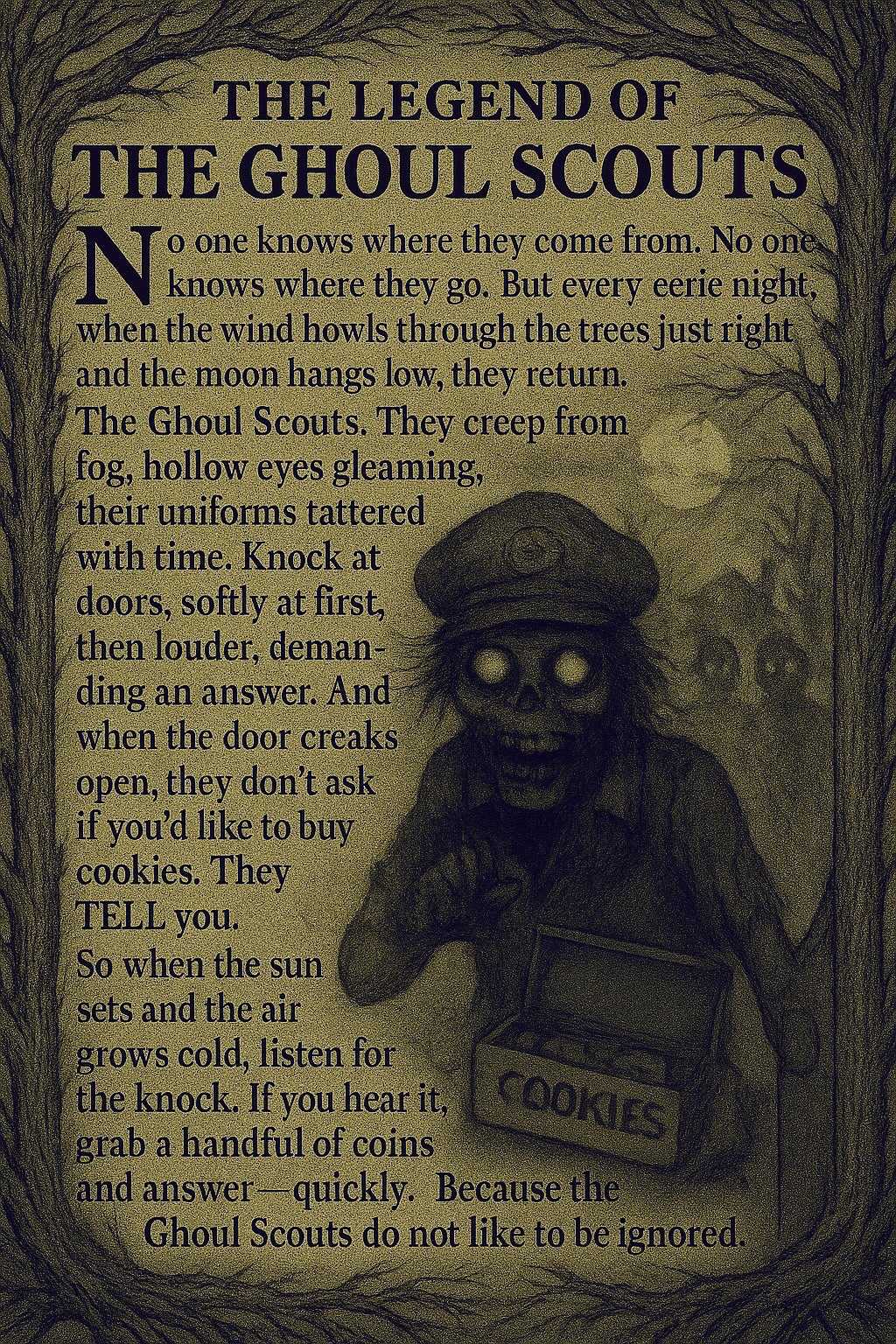🕸️Ghoul Scout Cookies🕸️- Dead Mix 🧟‍♀️ 6pk