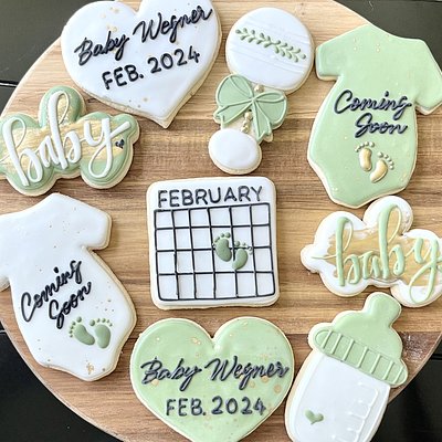Custom Sugar Cookies - Deluxe (most popular!)
