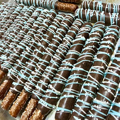 Chocolate Dipped Pretzels