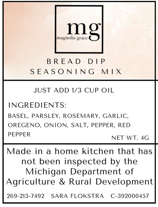 Bread Dip Seasoning Mix - 3 for $10