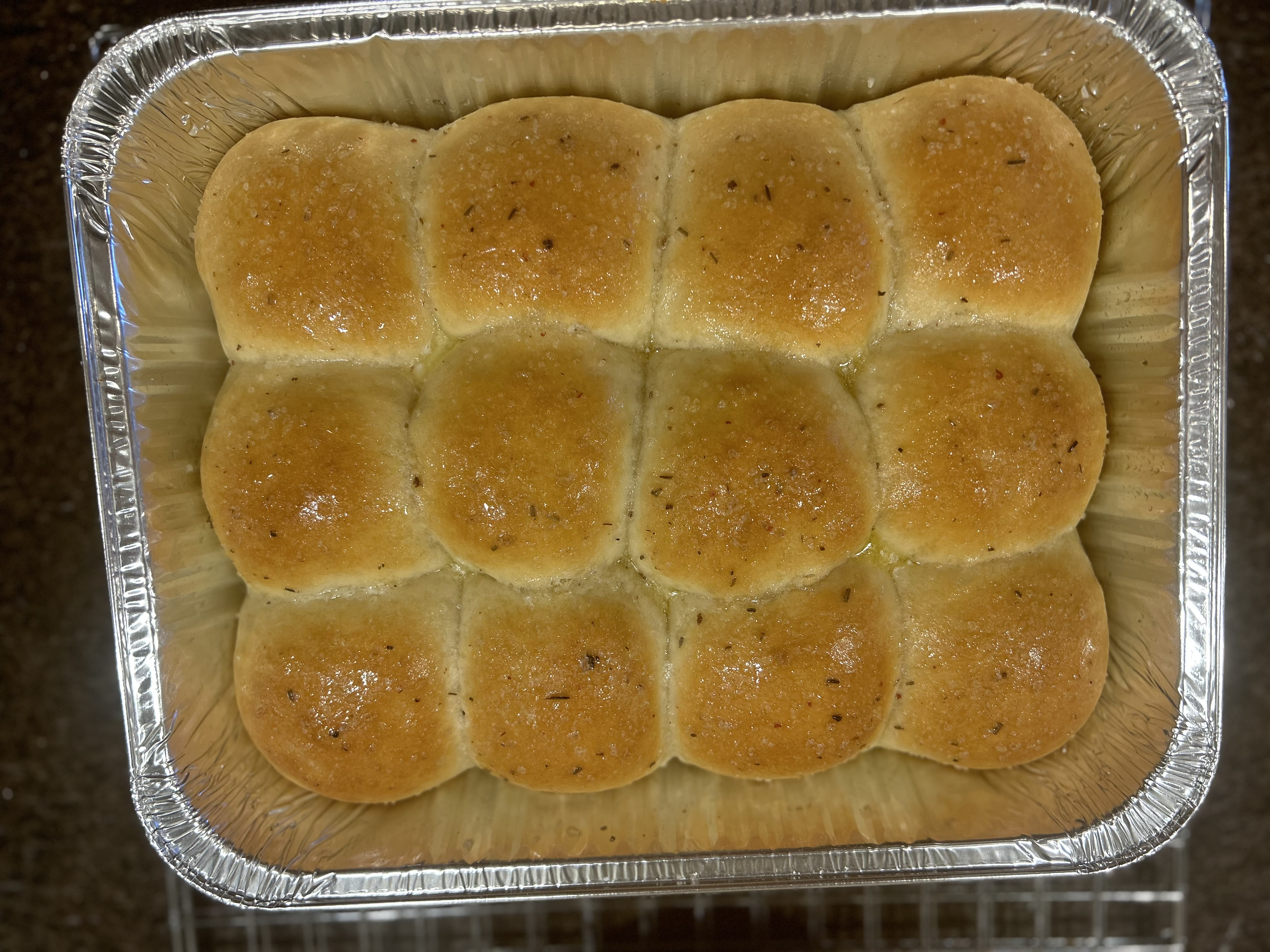 Sourdough And Yeast Pull Apart Dinner Rolls
