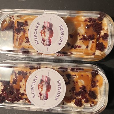 Red velvet Banana Pudding 
