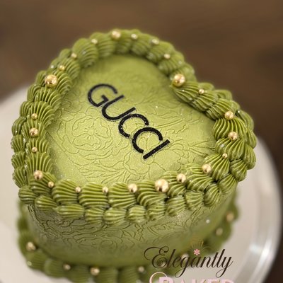 5 Inch 3 Layers  Heart Cake 