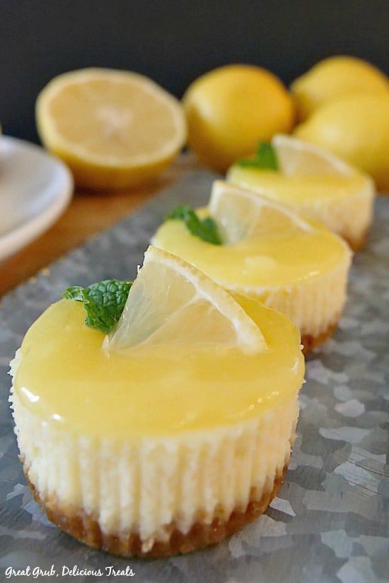 Lemon Cheesecake Butes