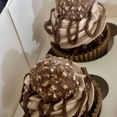 Ferrero Inspired Cupcakes 1/2 Dozen