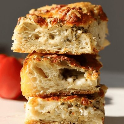 Garlic Parmesan focaccia Bread