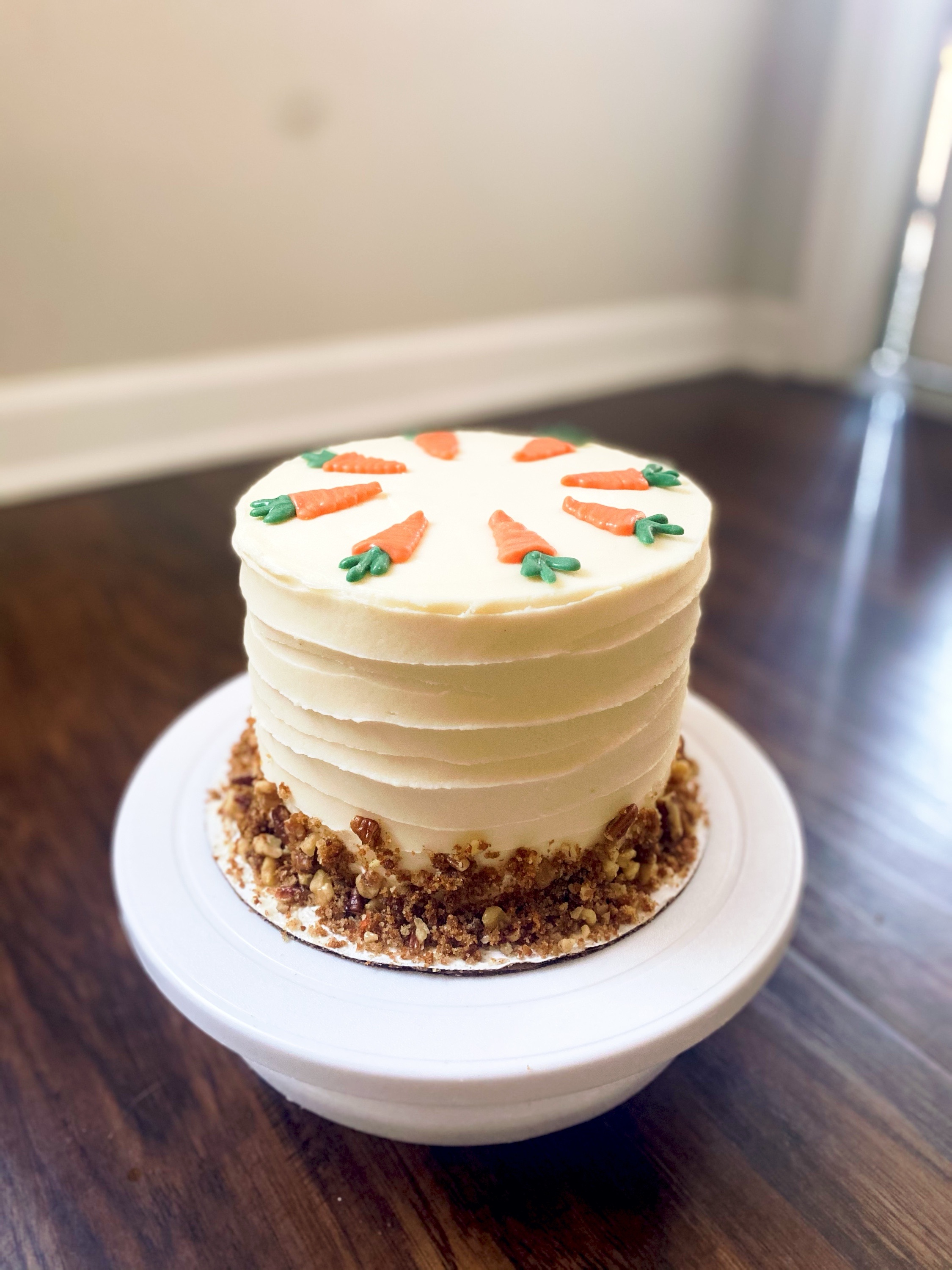 Brown Sugar Carrot Cake 