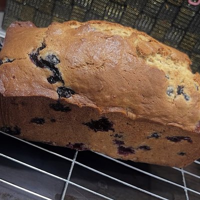 Blueberry Banana Bread 