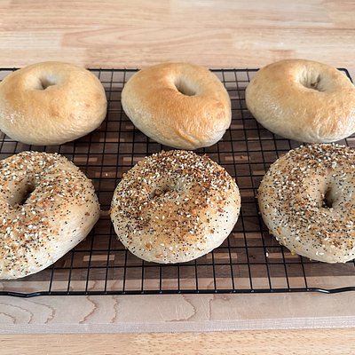 Sourdough Bagels - Set Of 6