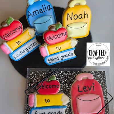[Personalized] Welcome Back To School Cookies
