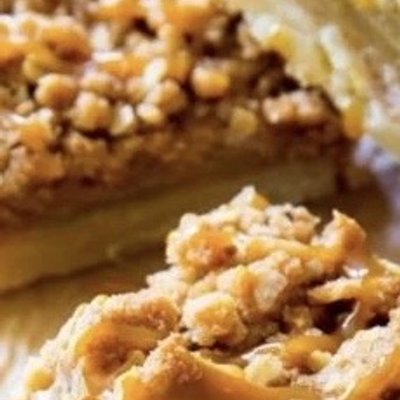 Caramel Apple Bars Gluten free
