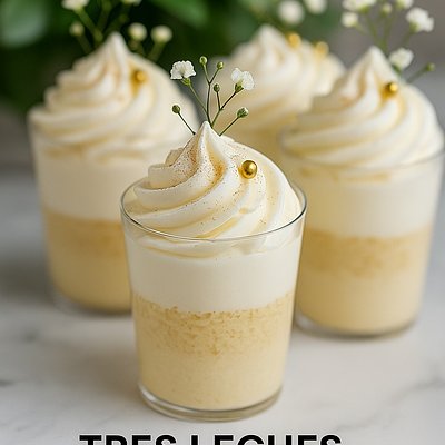 Tres Leches Mini Dessert Shots