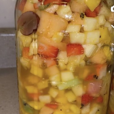 SCOOBZ FRUIT MIX (8OZ MASON JAR) 