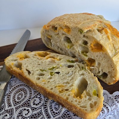 Jalapeno Cheddar Sourdough