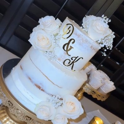 Two Tiered Cakes (60+ppl) Pricing Will Increase After 65ppl