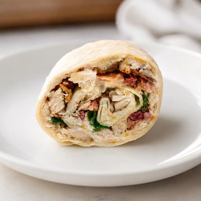 BBQ Chicken Club Wrap