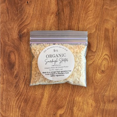 Dehydrated Organic Sourdough Starter