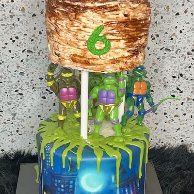 2 Tier (option #3) 6inch Top 8 Inch Bottom 