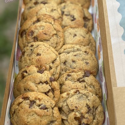 Brown Butter Toffee Cookies 