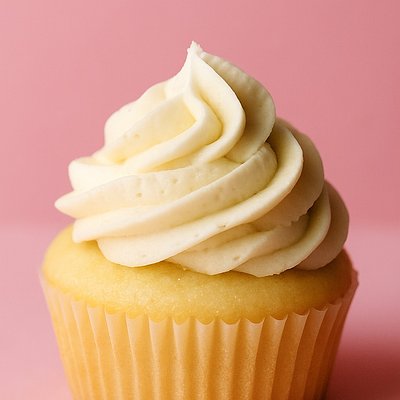Butter Cake + Vanilla Bean Buttercream Cupcakes