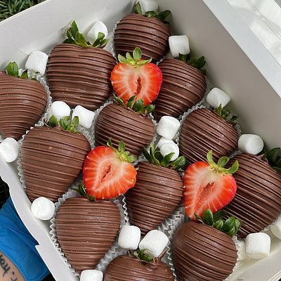 Classic 1 Dozen Chocolate Strawberries 