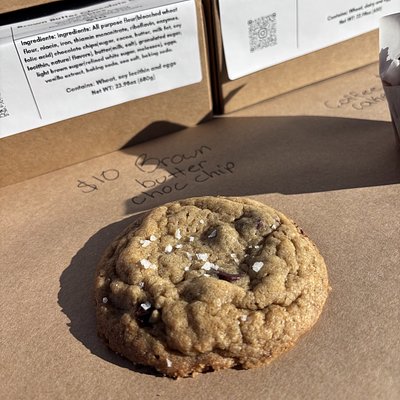 Brown Butter Chocolate Chip Cookies 