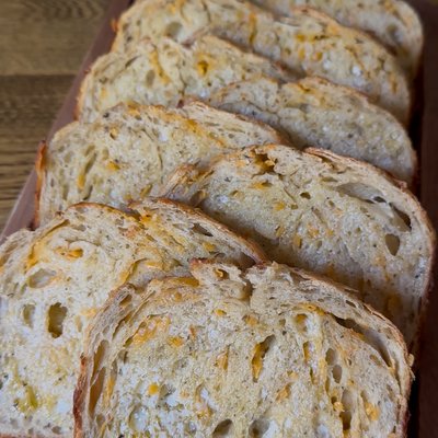 Italian Herbs & Cheese Artisan Loaf 