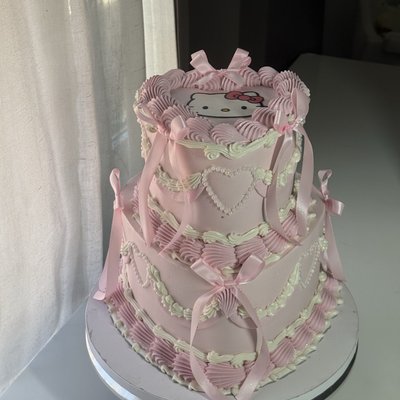 Classic Two Tier Cake 