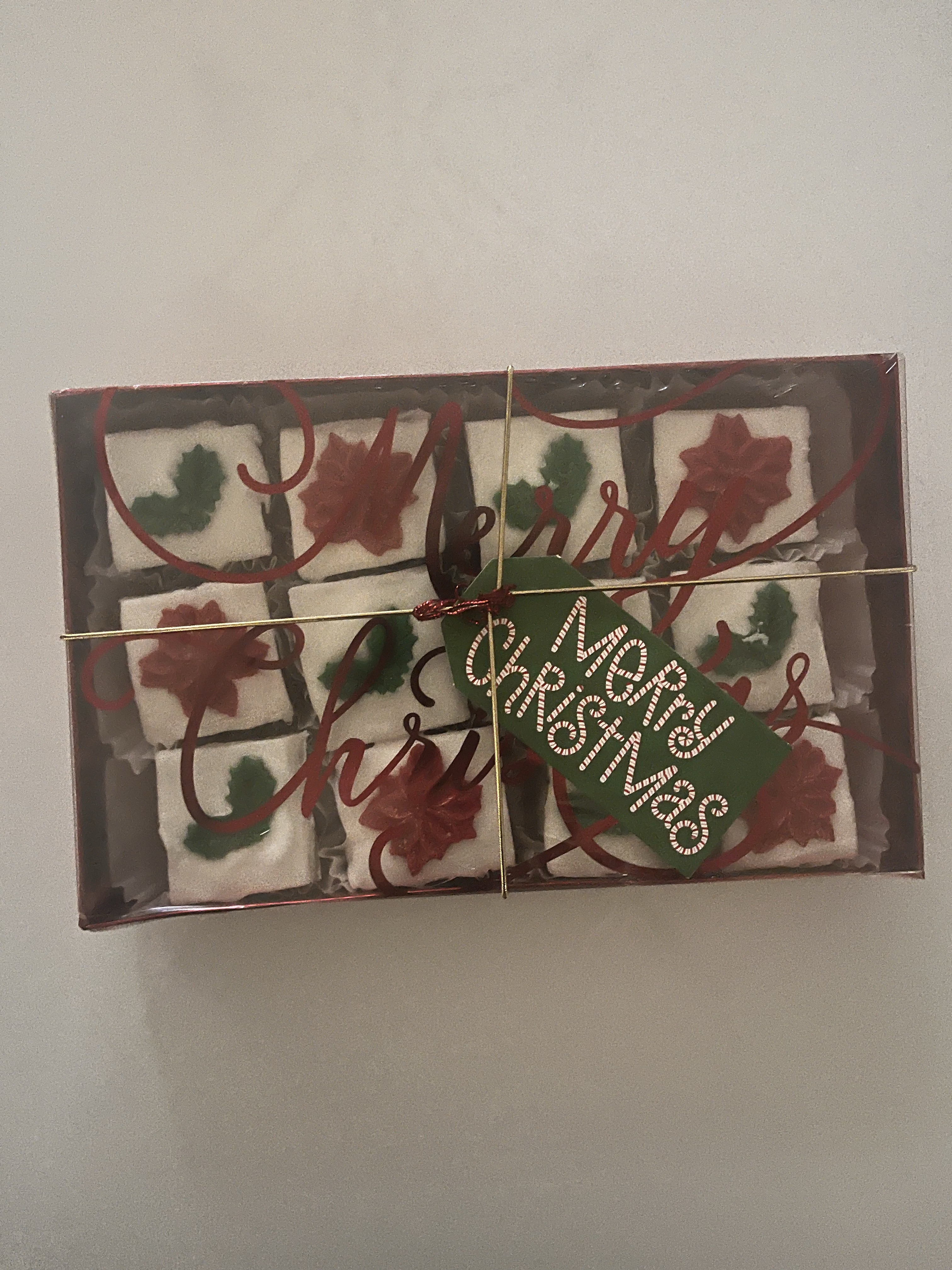 12 Black Fruit Cake Bites (Iced)