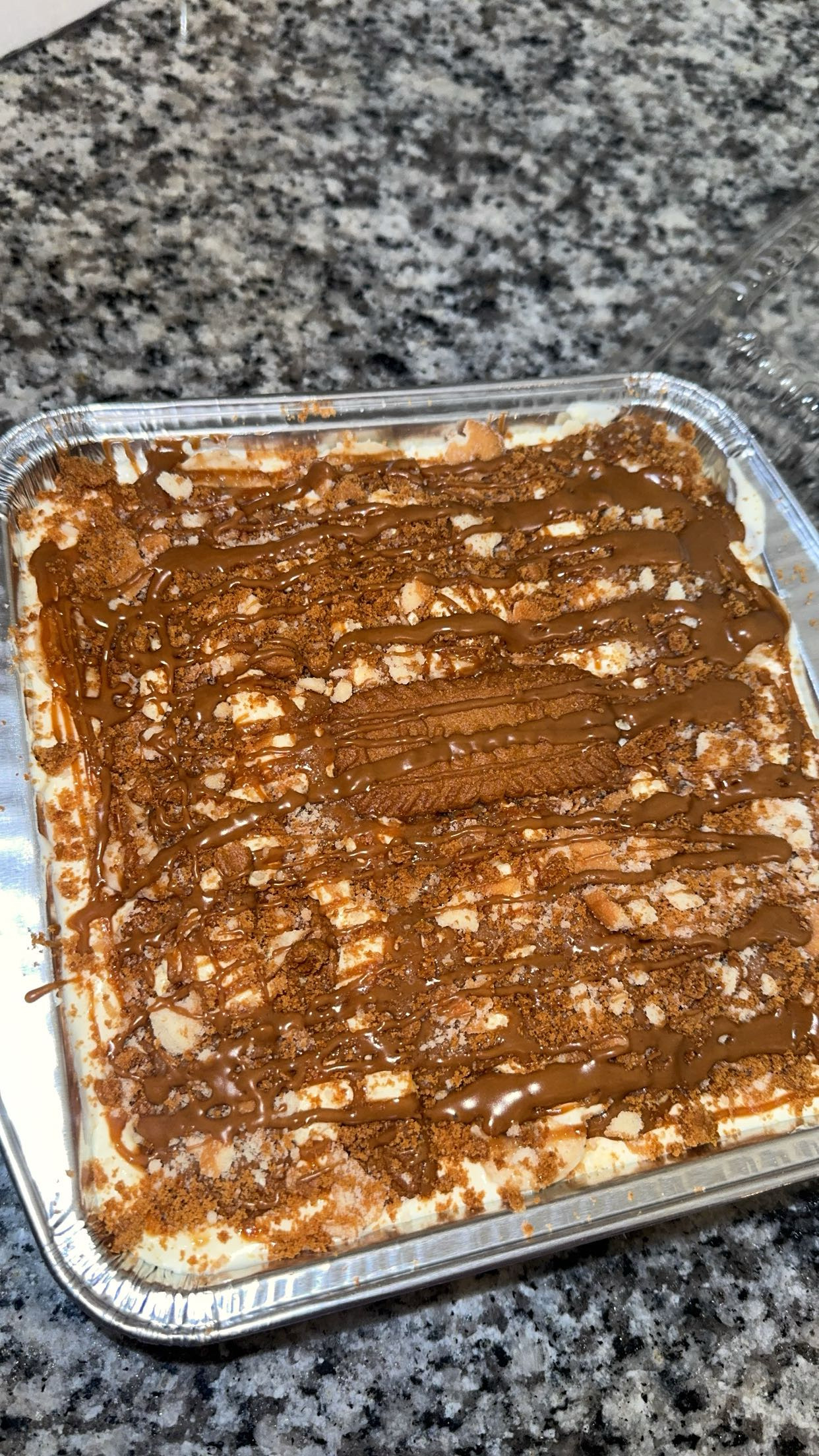 Biscoff Banana Pudding 🤎 Half Pan
