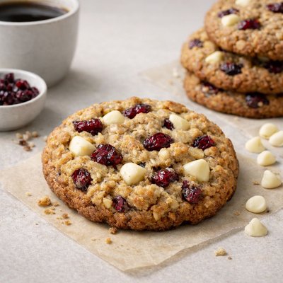 Oatmeal Cranberry White Chocolate