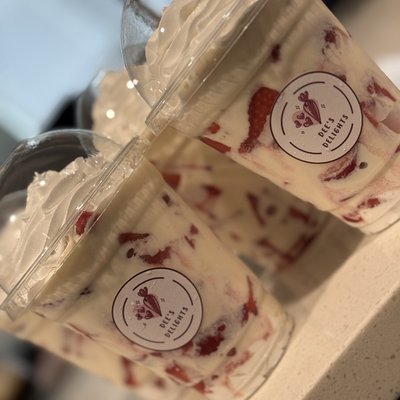 Fresas con crema 