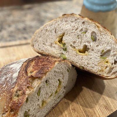 Jalapeño Cheddar Sourdough Bread