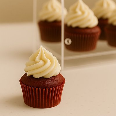Red Velvet Mini Cupcakes (12)