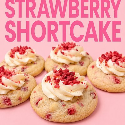 Strawberry Shortcake Cookie