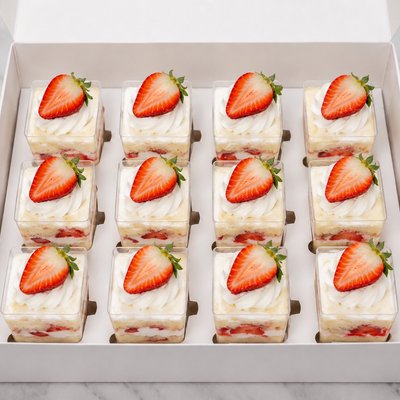 Tres Leche Mini Cups 12 Set