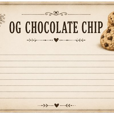 OG Chocolate Chip Cookies 