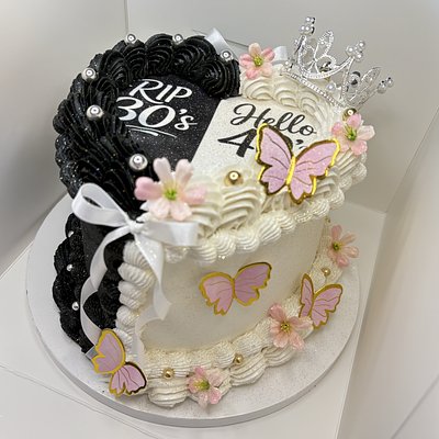 6” Custom Heart Cake 