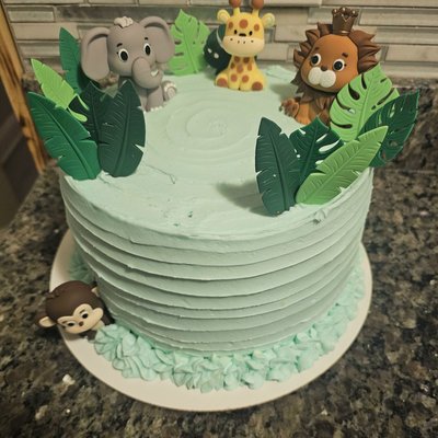 9" Three Layer Cake- Chocolate Or Vanilla