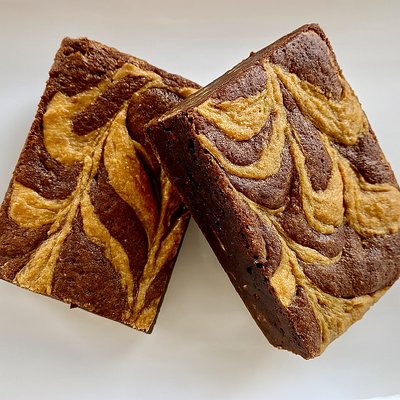 Peanut Butter swirl Brownies